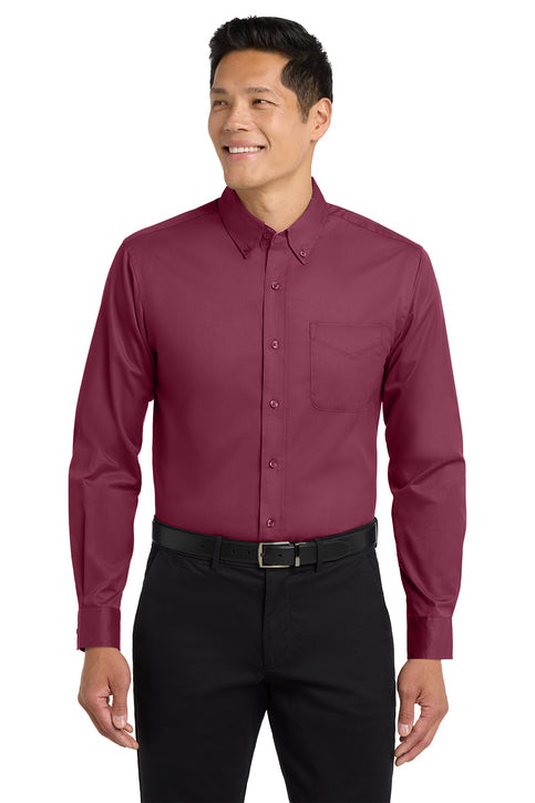 12 Port Authority® Long Sleeve Easy Care Shirt - S608