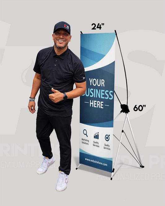 X-Style Collapsible Outdoor Banner Stands